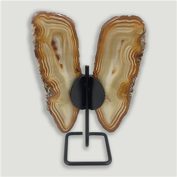 Mariposa Ágata. 17x11cm aprox. 0,262kgs. 