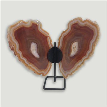 Mariposa Ágata. 18x19cm aprox. 0,426kgs. 