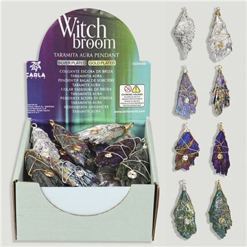 WITCH BROOM. Pendente Sortido TARAMITA Aura