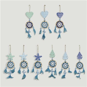 Movil madera+ Dreamcatcher 12cmx40cm figura surtida