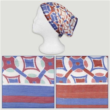 Bandana Chiffón. 11. Hojas. Surtidos