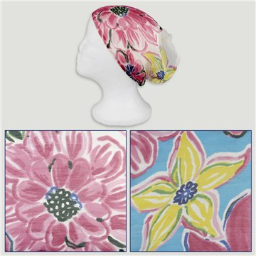 Bandana Chiffón. 11. Hojas. Surtidos