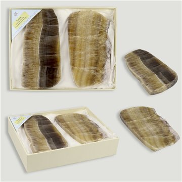 Fluorita Placa Pulida. 160 a 200 gr