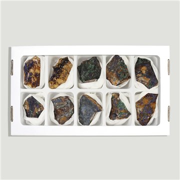 Azurite - Morocco. approx. 3-4.5cm
