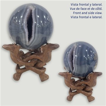 Bola Geoda Amatista. 2,162kg. 11cm. aprox. 