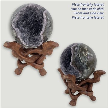 Bola Geoda Amatista. 1,5kg. 10,5cm. aprox. 
