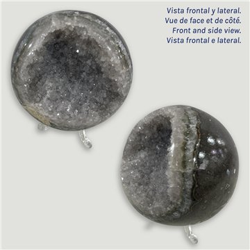 Bola Geoda Amatista. 0,922kg. 9,2cm. aprox. 