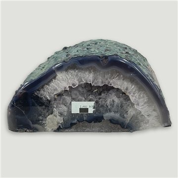 Capilla amatista. 1,46kgs. 9x17x5cm aprox.