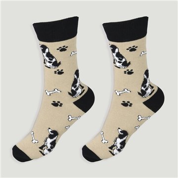 Calcetines. 50. Modelo: Margaritas