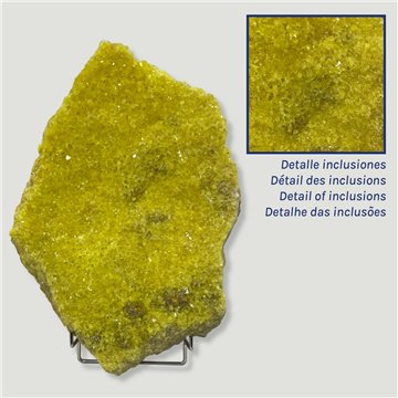 Azurita cristal. Bolivia. 5,654 kgs. 35x26x8cm aprox. 