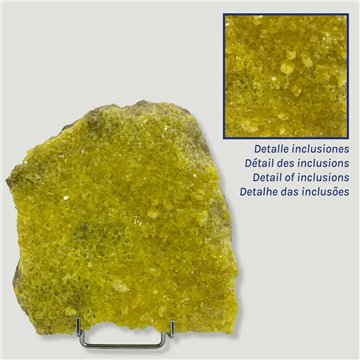 Azurita cristal. Bolivia. 3,306 kgs. 20x19x8cm aprox. 