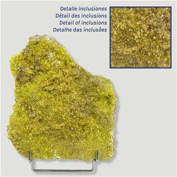 Azurita cristal. Bolivia. 3,832 kgs. 30x24x10cm aprox. 