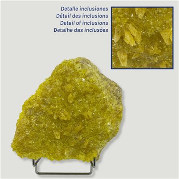 Azurita cristal. Bolivia. 4,726 kgs. 25x22x6cm aprox. 