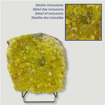 Azurita cristal. Bolivia. 6,368 kgs. 24x24x8cm aprox. 