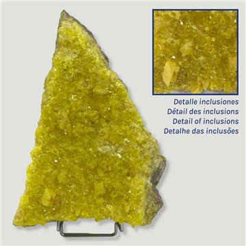 Azurita cristal. Bolivia. 3,336 kgs. 26x18x8cm aprox. 