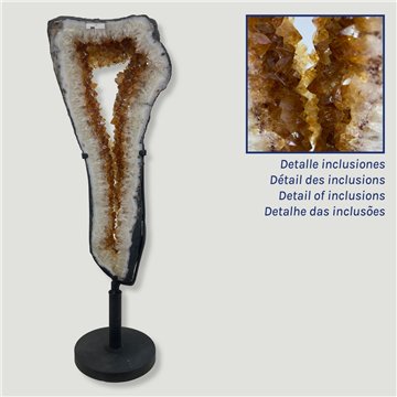 Portail de Citrine. 15,25kgs. 82x26cm env.