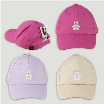 Kids cap. 10. Model Teddy bear. 3 colors