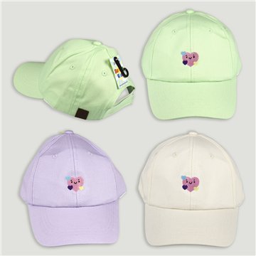 Kids cap. 27. Model Heart. 3 colors