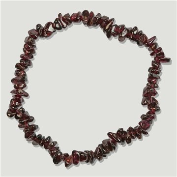 Chip Bracelet. 71. Garnet Mineral
