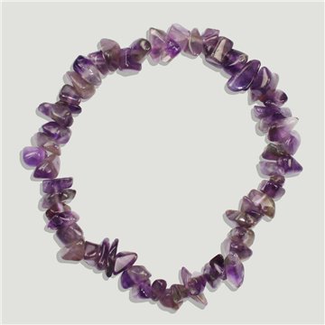 Chip Bracelet. 72. Amethyst Mineral