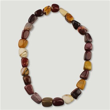 Collar mineral elástico rodado de 40cm. Mokaita