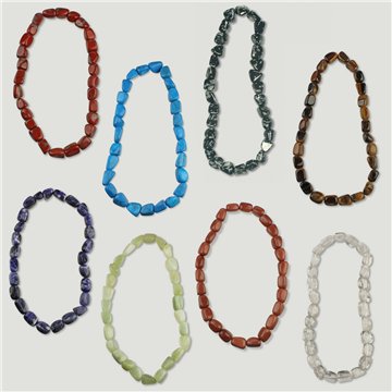 Collar mineral elástico rodado de 40cm. Surtido