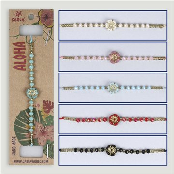 Pulsera ajustable. 93. Modelo: flor