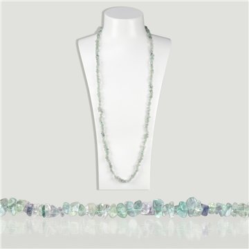 Collar Chip. 12. Fluorita - 90cm. aprox.