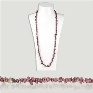 Collar Chip. 14. Rodonita - 90cm. aprox.