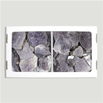 Mica Lepidolita Laminas. 1kgs aprox. 26x14cm