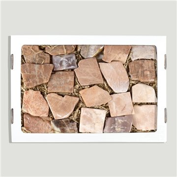 Caja. Piedra Luna. Chapas. 26x17cm