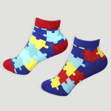 Ankle socks. 23. Model: Puzzle