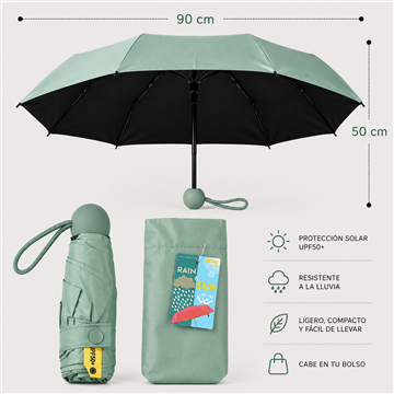 REPOSICIÓN. Paraguas Rain & Sun. C11 - Verde