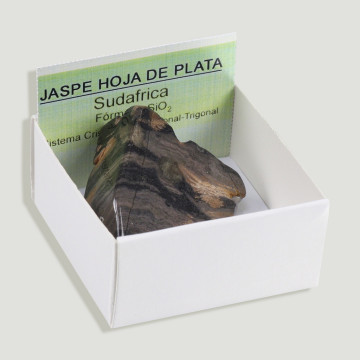 Boîte 4x4 - Jaspe Feuille d’Argent - Afrique du Sud