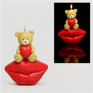 Velas, Oso+labios