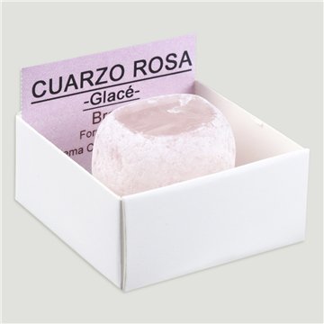 4x4 Box - Dragon Egg – Rose Quartz - Brazil