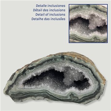 Amatista Geoda. Calidad AA. 19x8x3cm aprox.