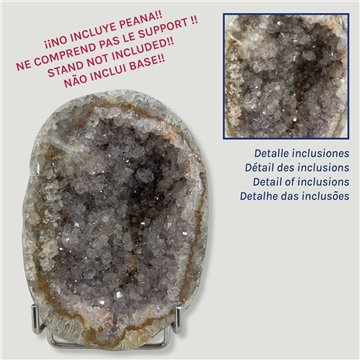 Amatista Geoda. Calidad AA. 15,5x11x5cm aprox.