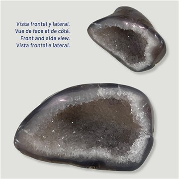 Amatista Geoda. Calidad AA. 8x13x9cm aprox.