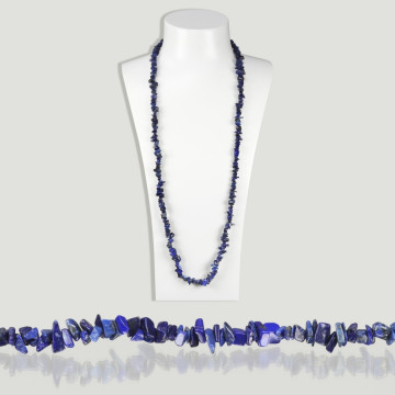 Collar chip. 90cm. Laspislazuli.