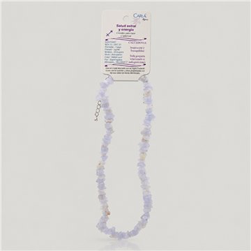 Collier puce horoscope. Sagtario - Calcédoine.