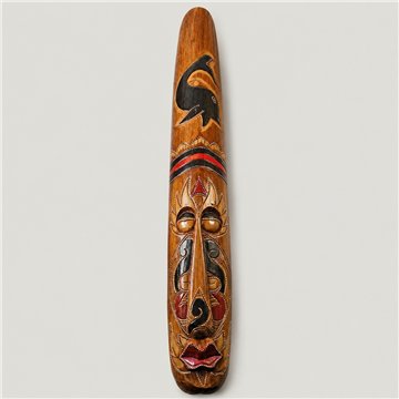 Máscara madera. Modelo Indo delfín. 113cm