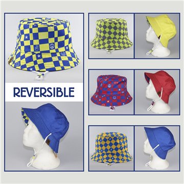Gorro Bucket. Modelo Vichy