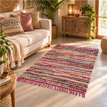 Alfombra Chindi de algodón 94x150cm Modelo Surtido