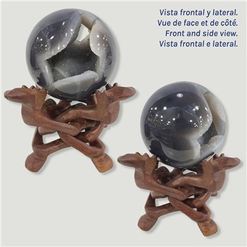 Bola Geoda Amatista. 1,004kg. 9,6cm aprox