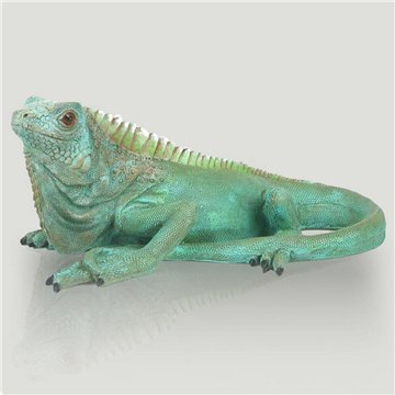 Iguana Resina 8x20cm