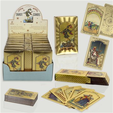 TAROT CARDS. Cartas de Tarot PVC. Español. 7x12cm