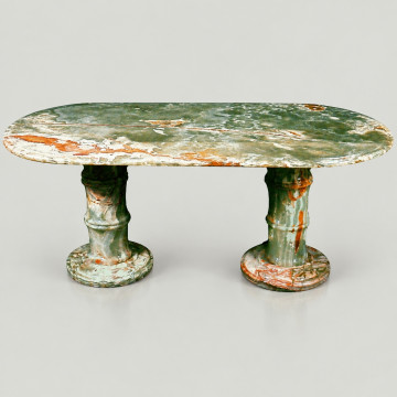 Pakistan Onyx Oval Table....