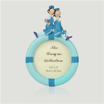 Photo frame pair network sailors 11cm