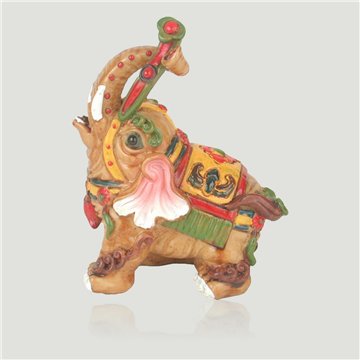 Resin elephant figure